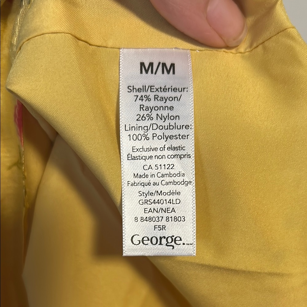 George Yellow Ruffle Dress - Picture 8 of 9